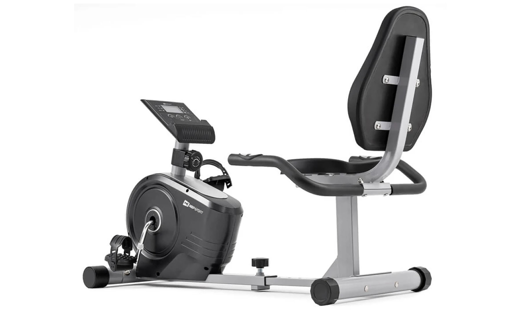 Велотренажер Hop-Sport HS-2050L Beat Сірий 5