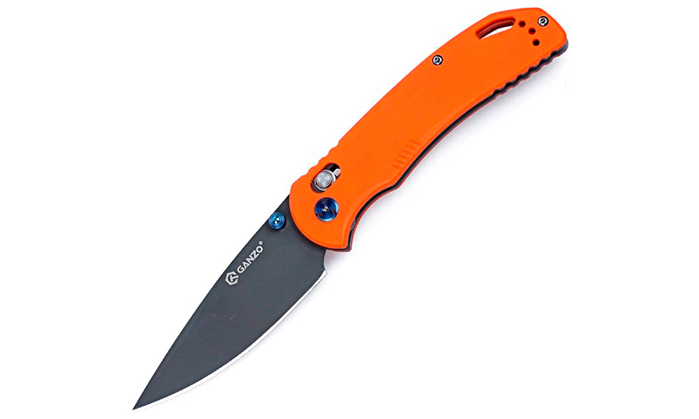 Фотография Складной нож Ganzo G7533 оранжевый