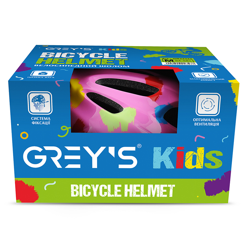 Шлем детский Grey's размер M (53-56 см), Out-Mold, Розовый 2