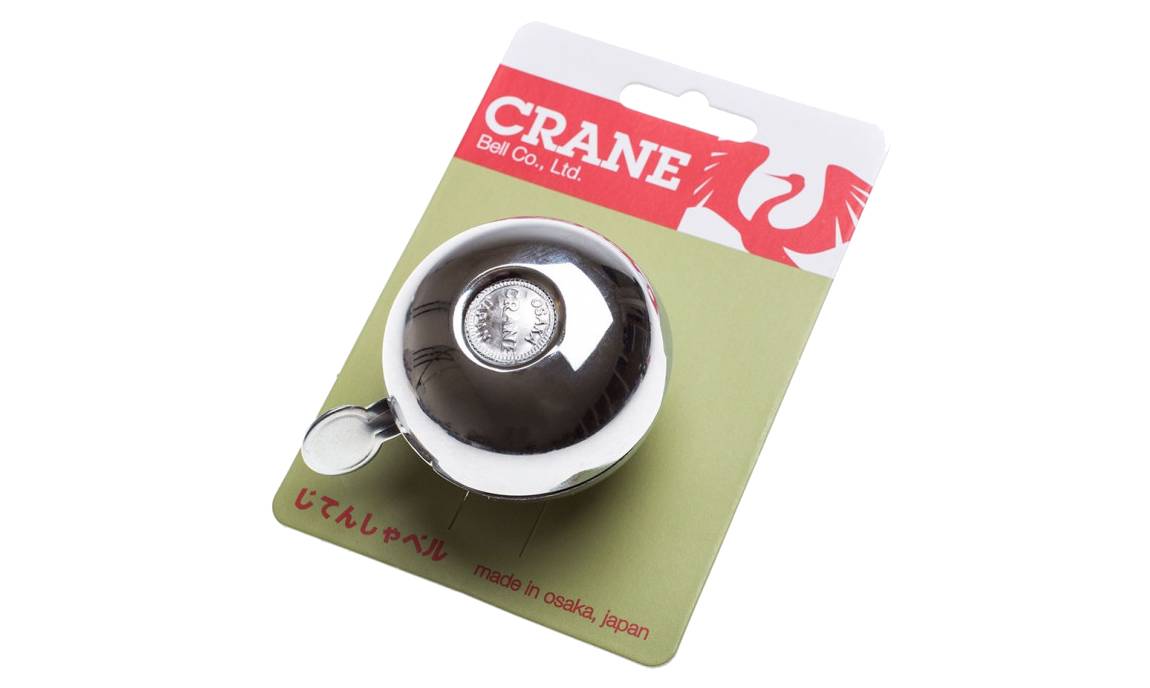 Дзвінок CRANE RITEN, Chrome Plated, 57мм латунь, скоба 3