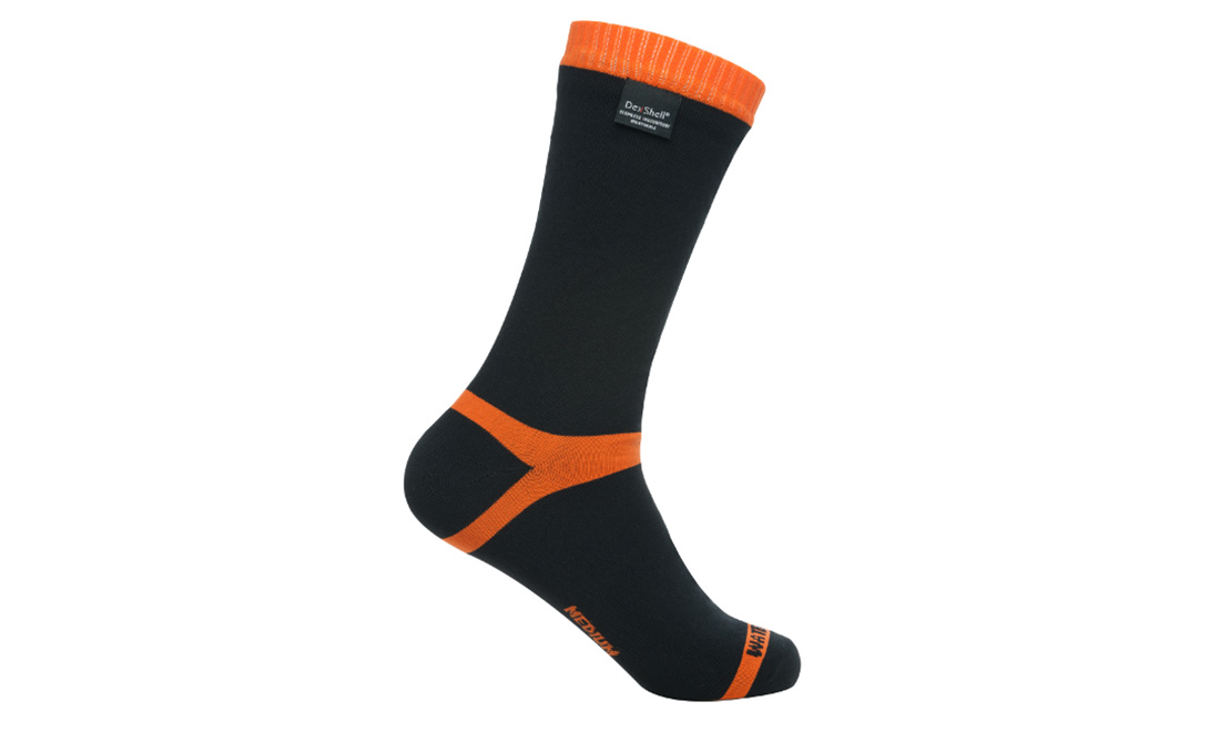 Носки водонепроницаемые Dexshell Hytherm Pro Socks S  Черно-оранжевый