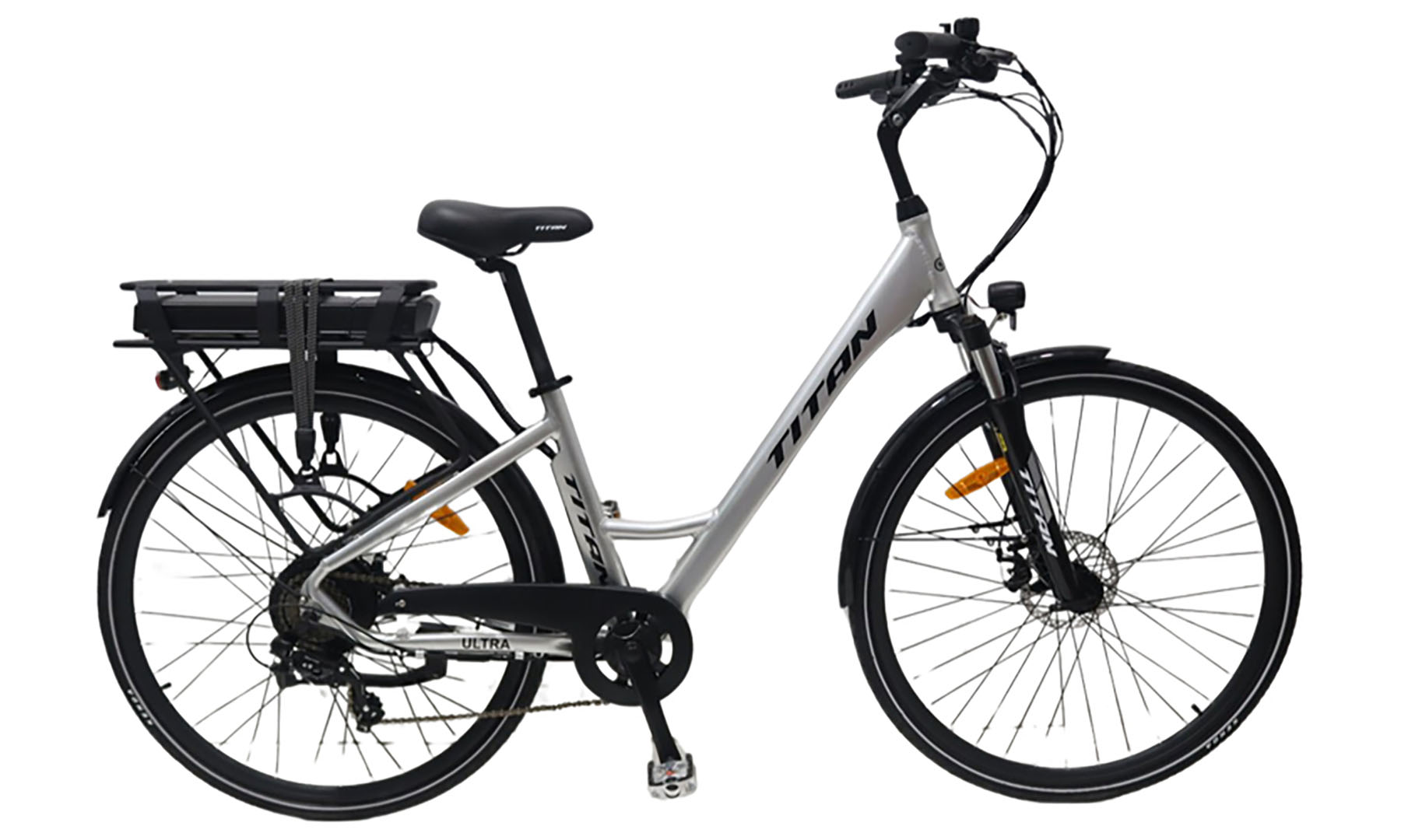 Электровелосипед E-Titan Ultra 28" рама S (16") Металлик 2