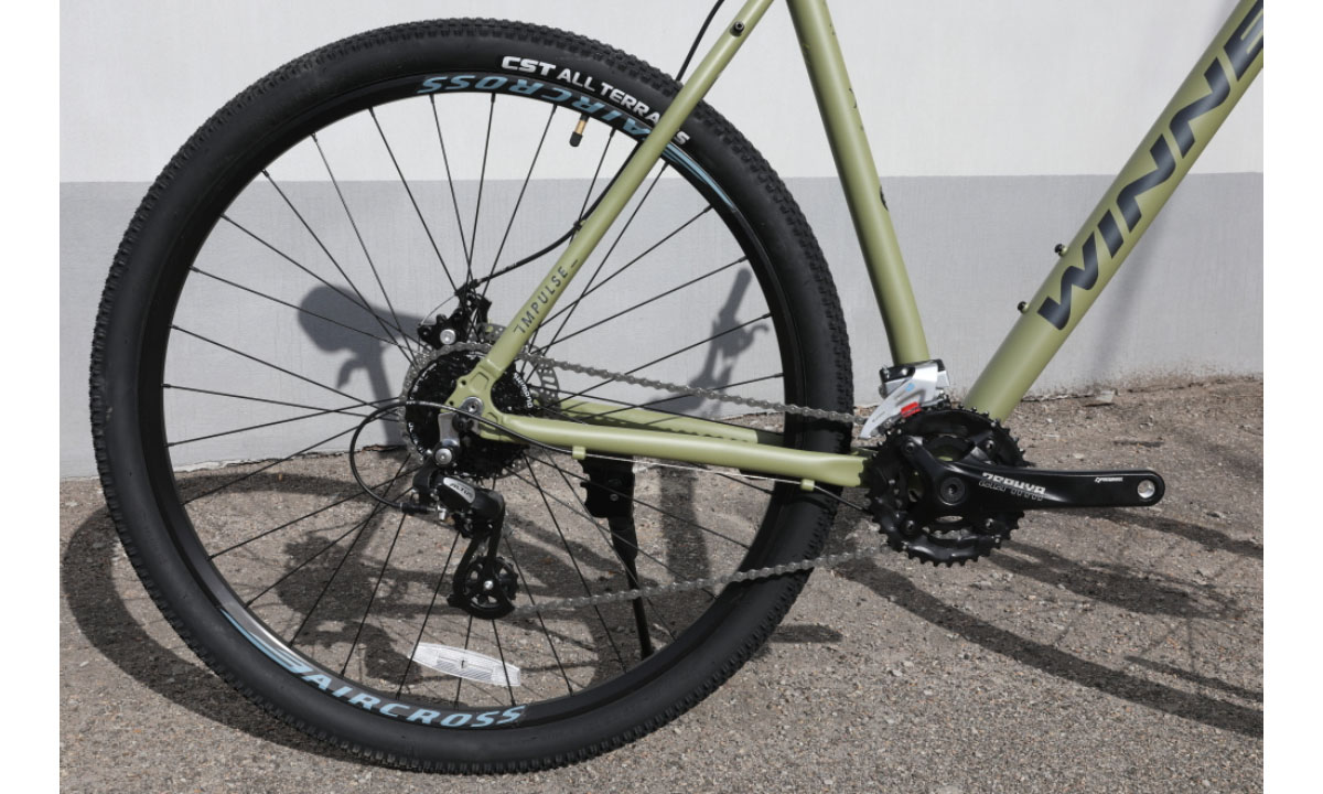 Велосипед Winner IMPULSE 29", рама L, 2024, хаки (матовый) 3