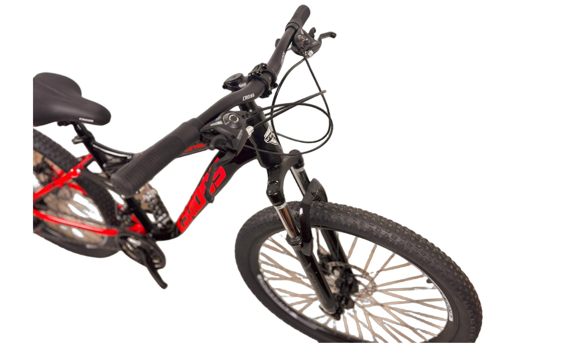 Велосипед Cross Tornado 26", розмір XS, рама 14", рік 2025, червоний 3