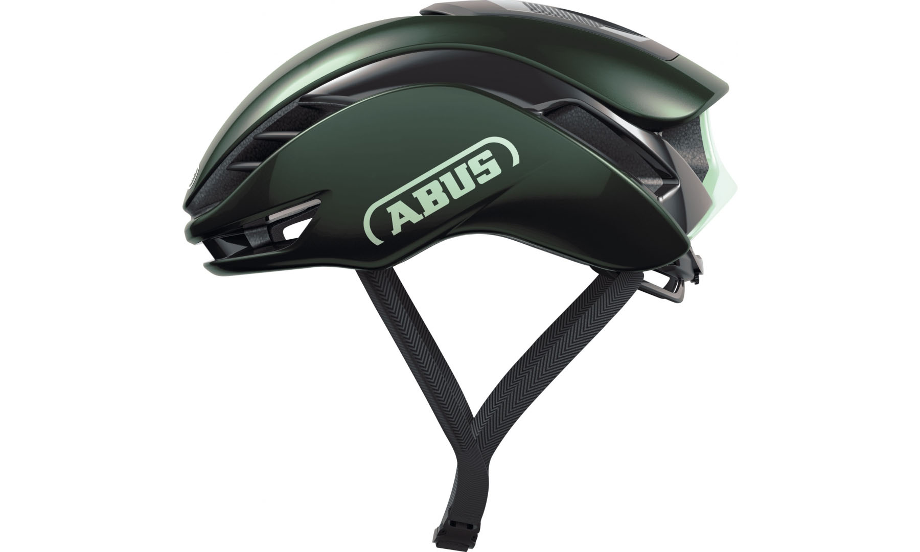 Велошлем спортивный ABUS GAMECHANGER 2.0 moss green, размер S (51-55 см), темно-зеленый 