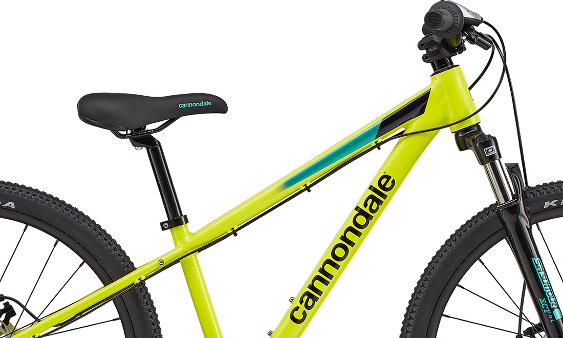 Фотография Велосипед Cannondale TRAIL GIRLS OS 24" 2021 салатовый 4