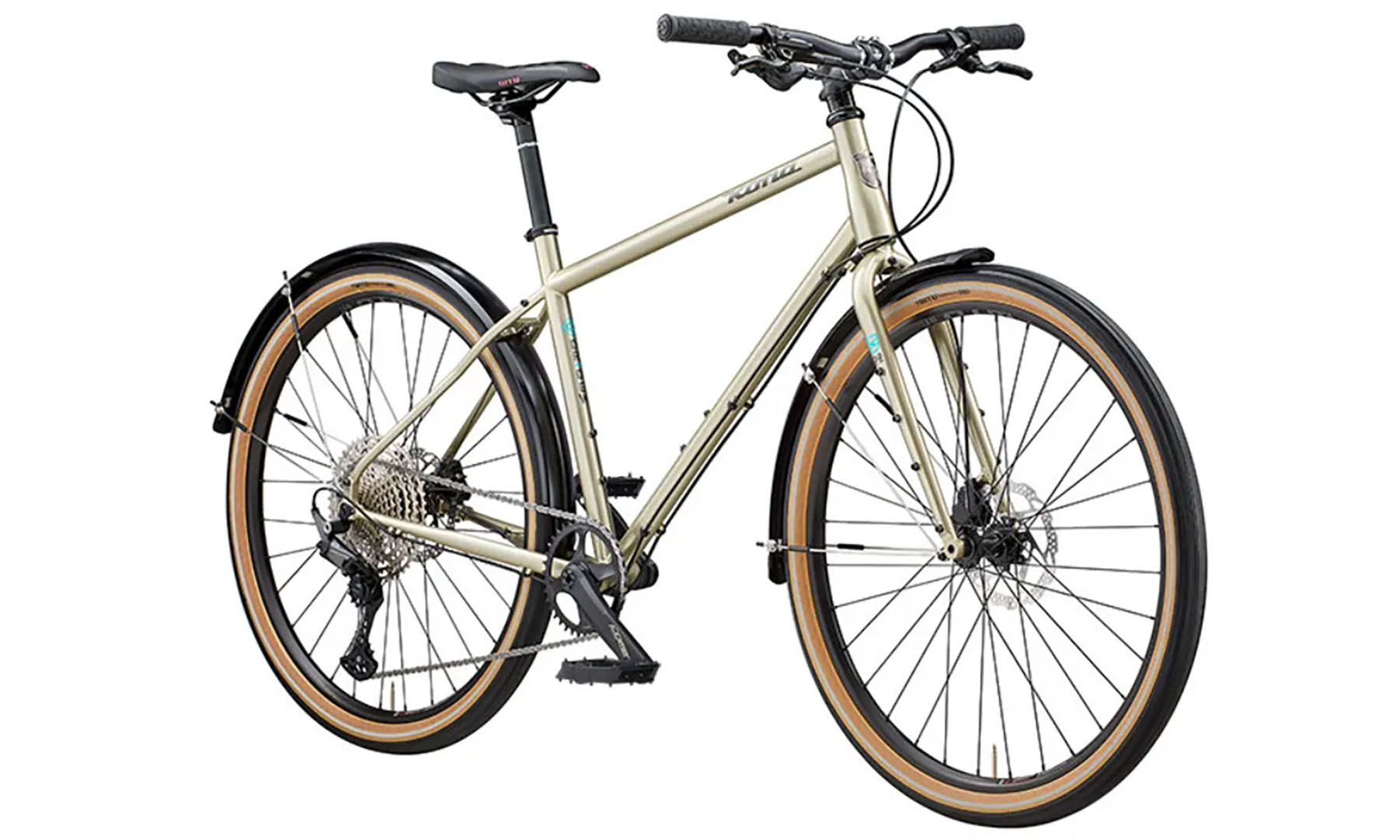 Велосипед дорожній Kona Dr. Dew 27.5" розмір рами L, 2022, Gloss Pewter (золотистий) 5