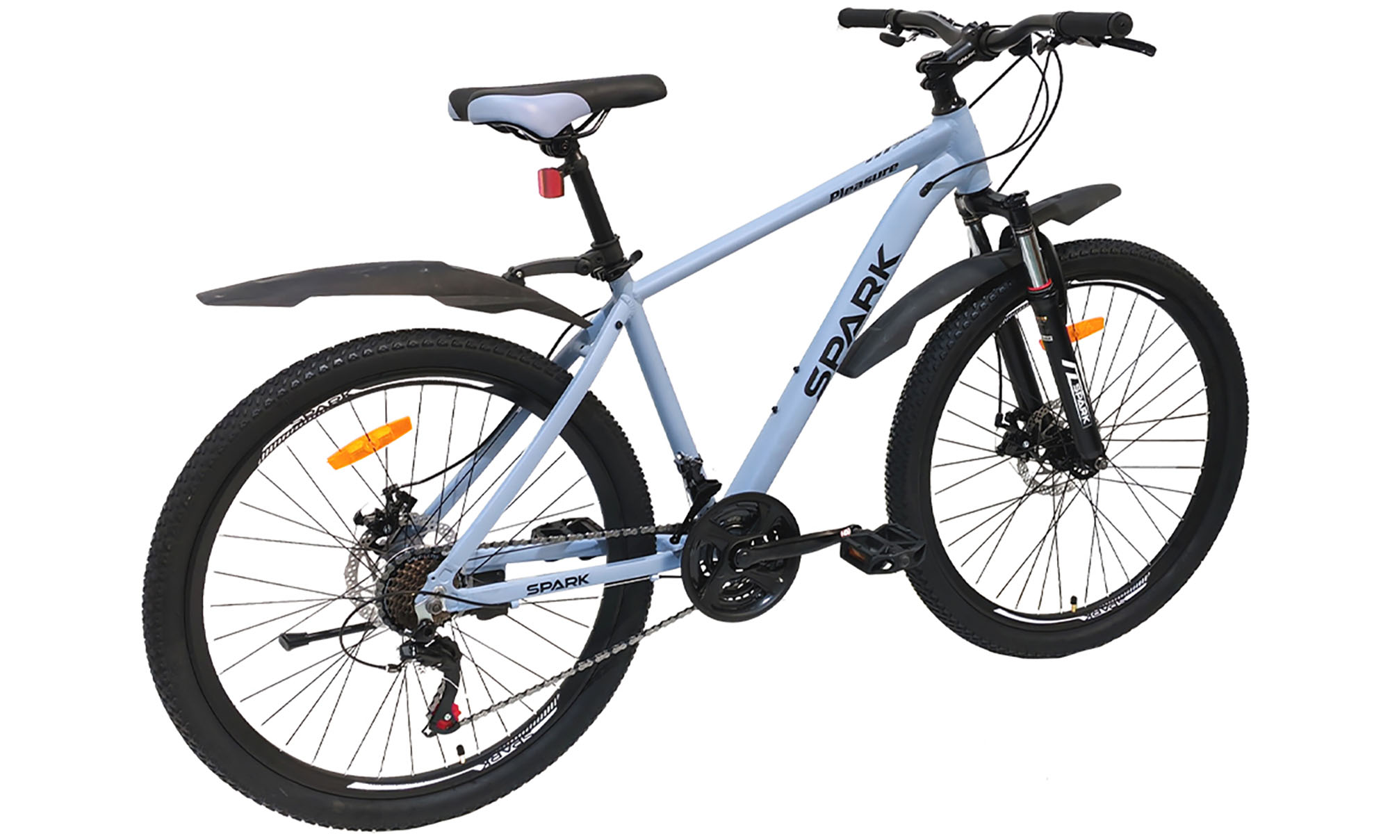 Велосипед SPARK PLEASURE 26", размер M, рама 17", 2025, голубой 2 Велосипед SPARK PLEASURE 26", размер M, рама 17", 2025, голубой 2
