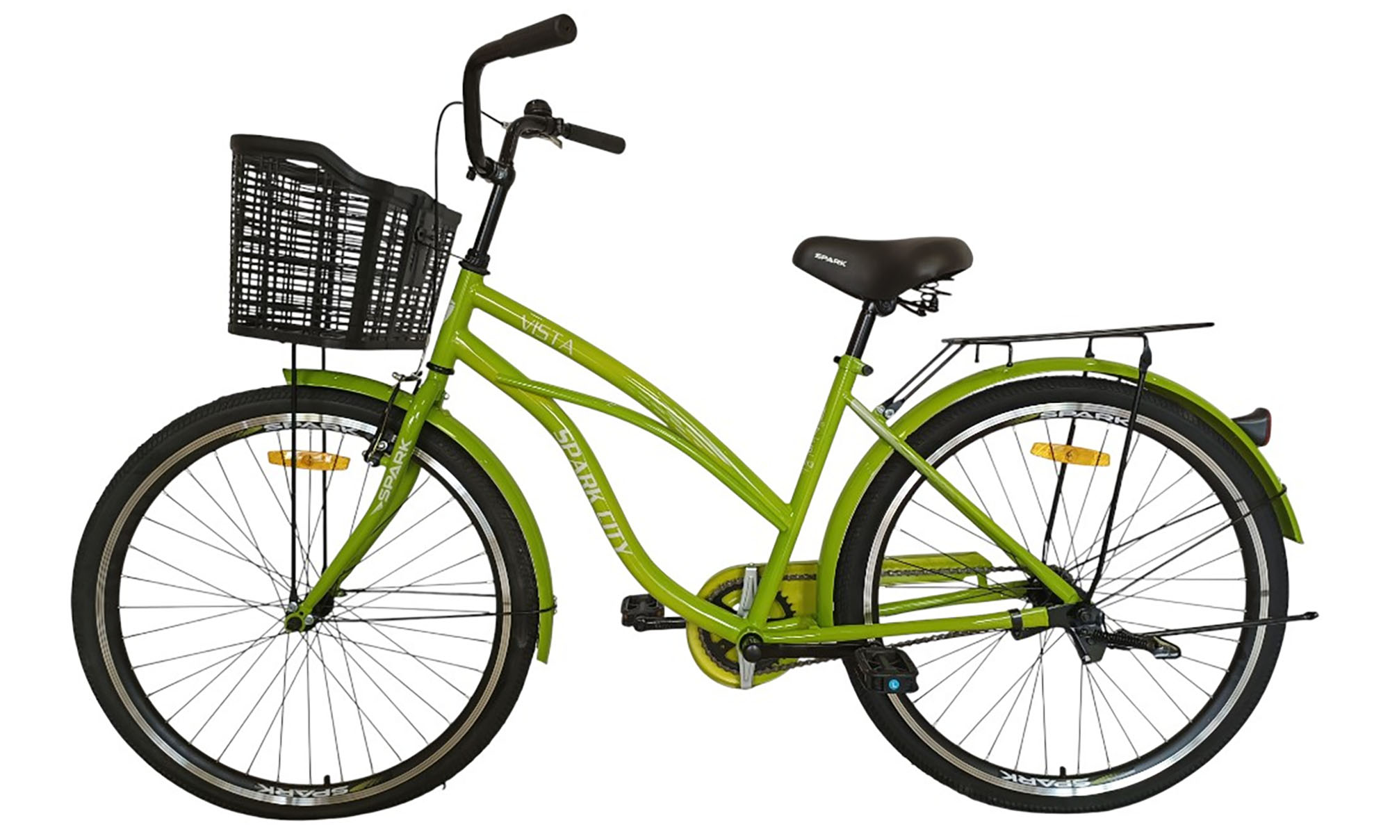 Велосипед SPARK CITY VISTA 26", размер M, рама - 17", год 2026, светло-зеленый 4 Велосипед SPARK CITY VISTA 26", размер M, рама - 17", год 2026, светло-зеленый 4