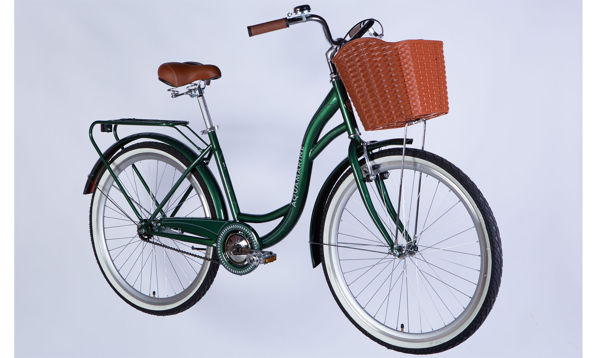 Фотография Велосипед Dorozhnik AQUAMARINE BH 26", размер M, рама-17", 2025, зеленый 5
