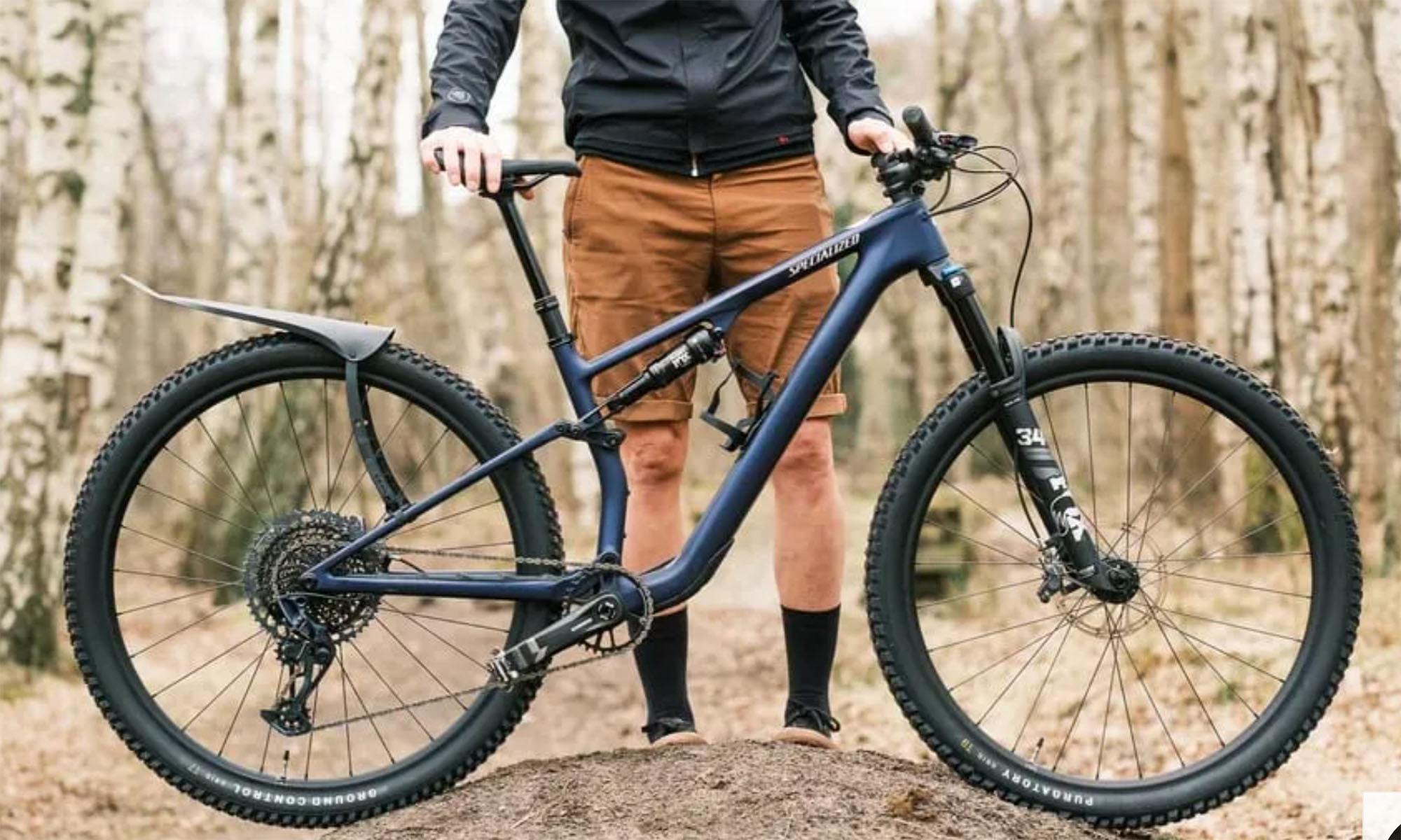 Крило заднє ASS SAVERS, Win Wing MTB, темно-сіре 5