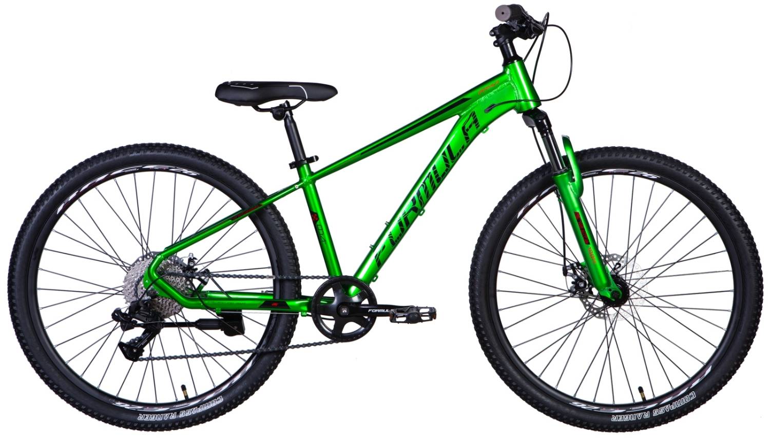 Фотография Велосипед Formula ZEPHYR 3.0 AM DD 26" размер XS рама 14 2024 Зеленый
