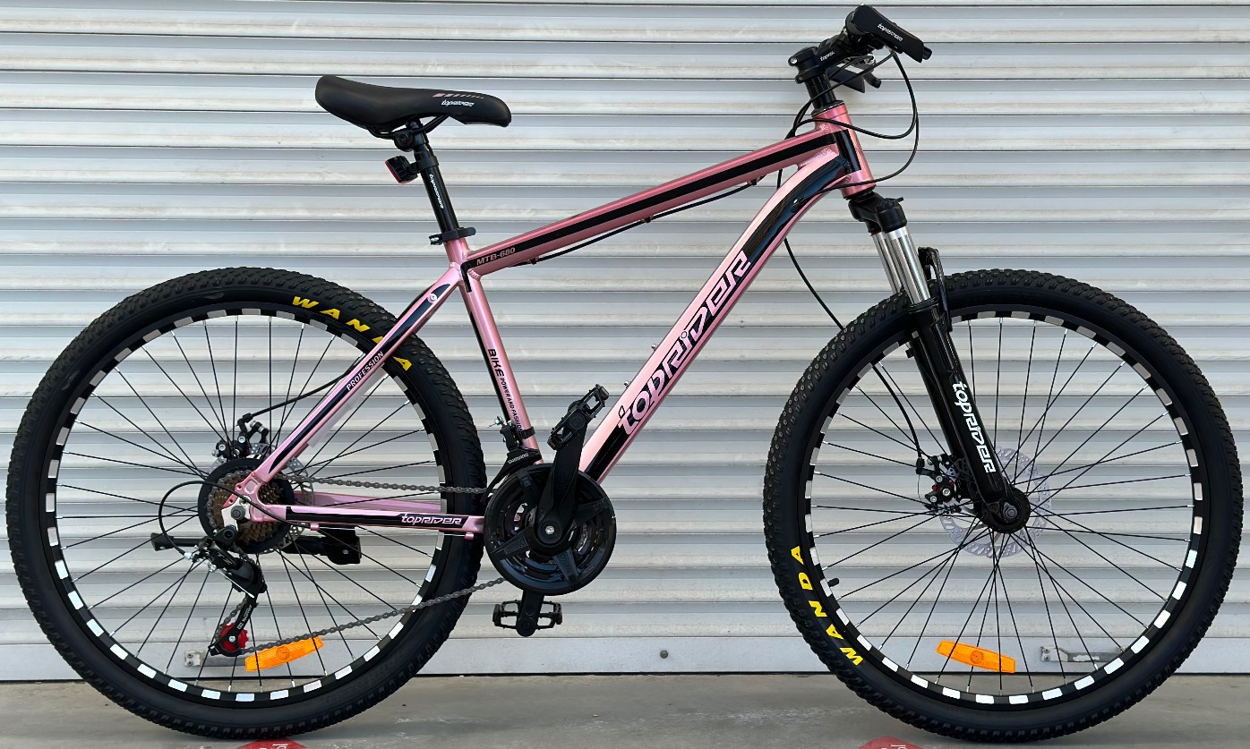 Фотография Велосипед алюминиевый TopRider STARS T680 26" 2022 Розовый
