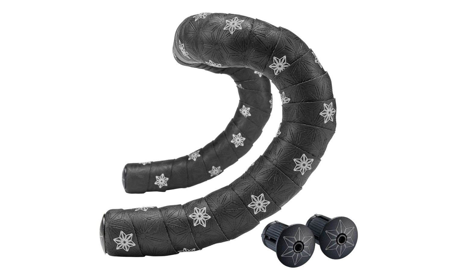 Обмотка на руль SUPER STICKY KUSH TAPE GALAXY WHT/BLK PRINT/ANO BLK 