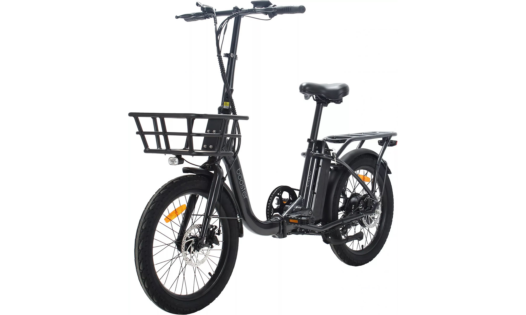 Фотографія Электровелосипед Booster Nimbler 20’’, размер One size, 350W, 2025, черный 2