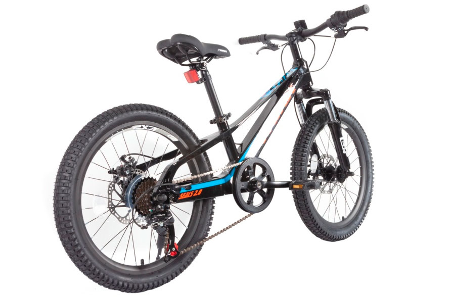 Велосипед Trinx SEALS 2.0 20" Black-Red-Blue 3