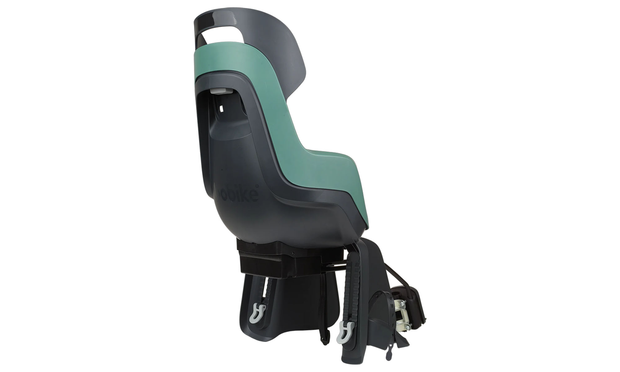 Детское велокресло Bobike GO Frames RS Reclining System - заднее сиденье на раму, мятное 8