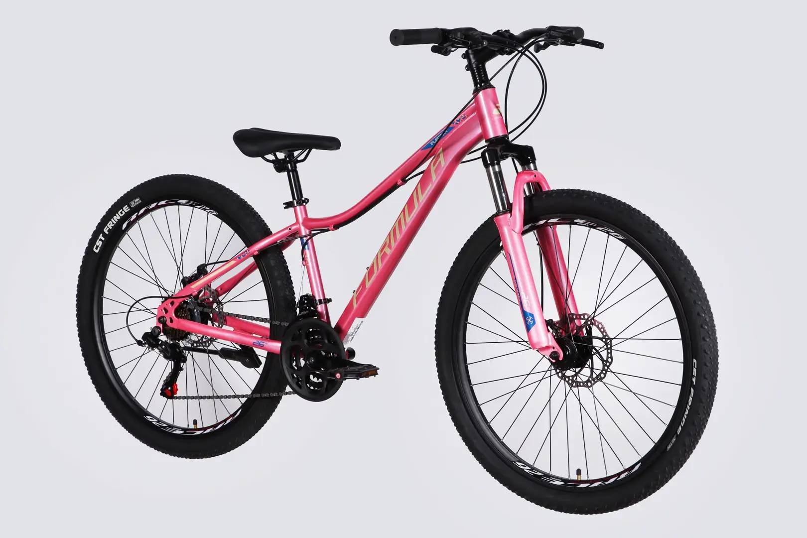 Велосипед Formula ELECTRA DD FR 26", розмір XS, рама 14", 2025, рожевий Велосипед Formula ELECTRA DD FR 26", розмір XS, рама 14", 2025, рожевий