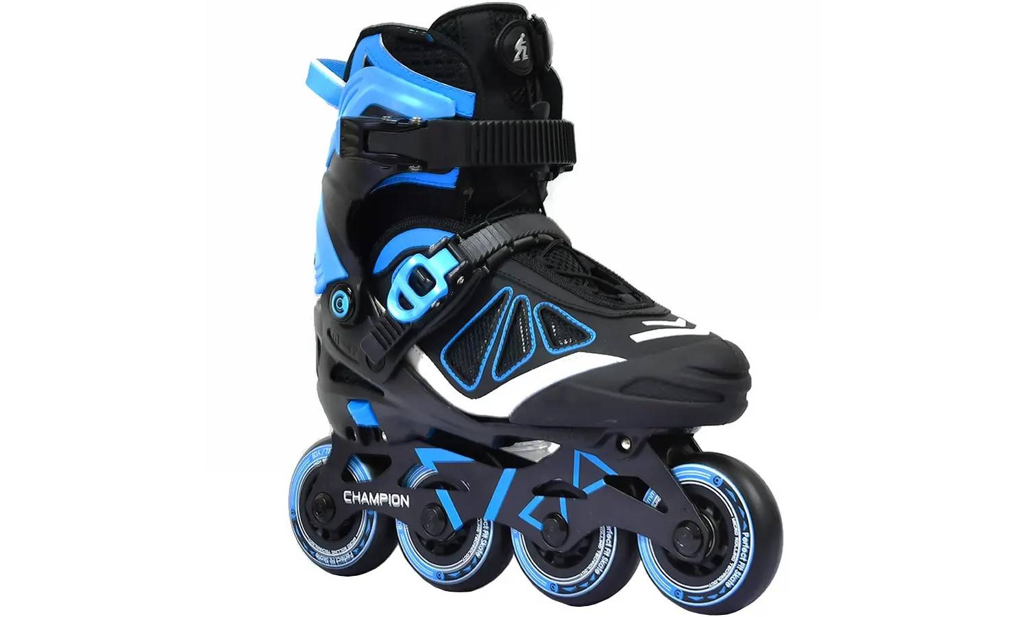Ролики раздвижные Micro Champion blue-black размер 37-40 3
