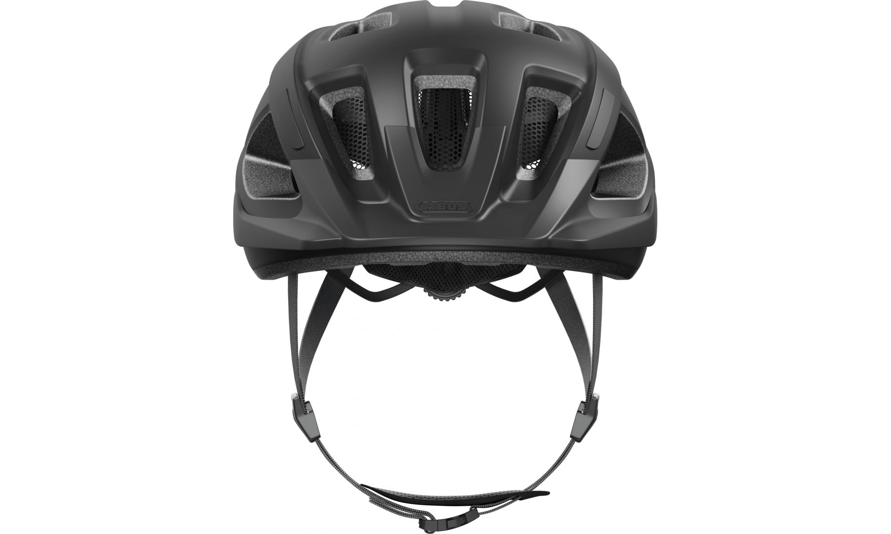 Велошлем ABUS ADURO 3.0 velvet black, размер L (58-62 см), черный 5