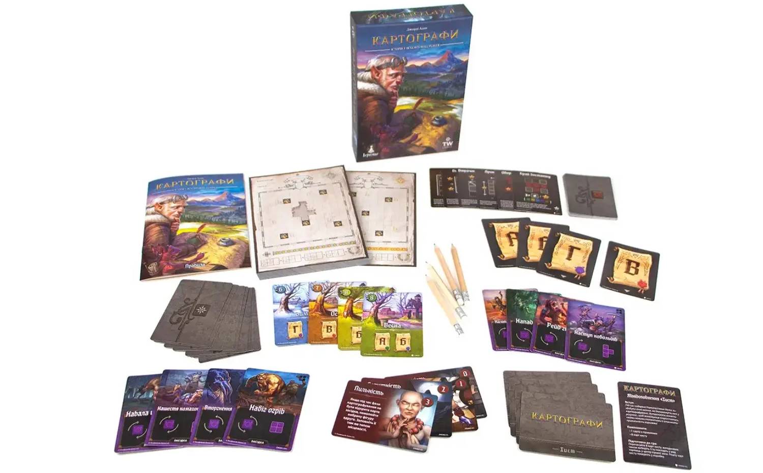 Настольная игра Картографы (Cartographers) 6 Настольная игра Картографы (Cartographers) 6
