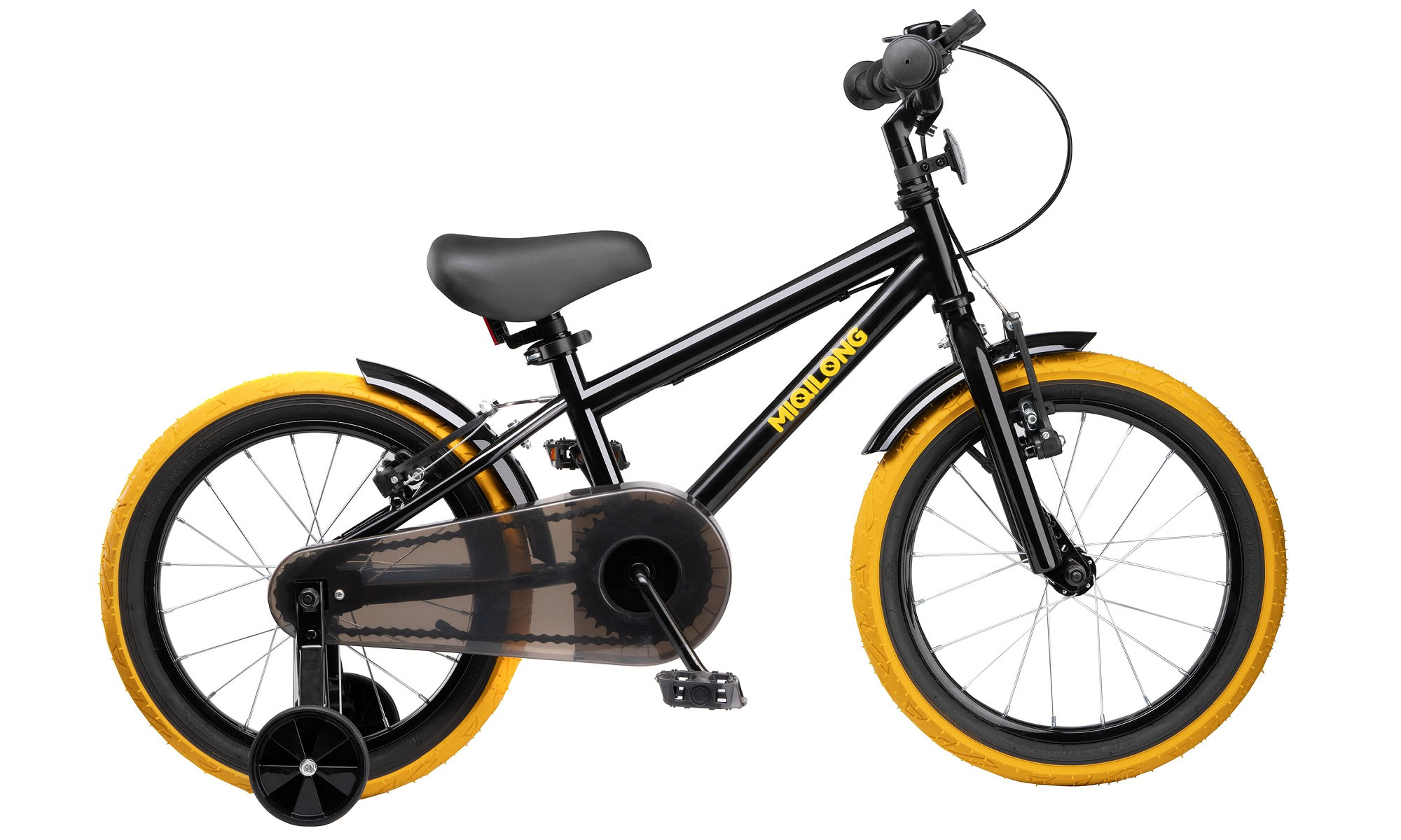 Детский велосипед Miqilong ST 16", One size, 2025, черный 10