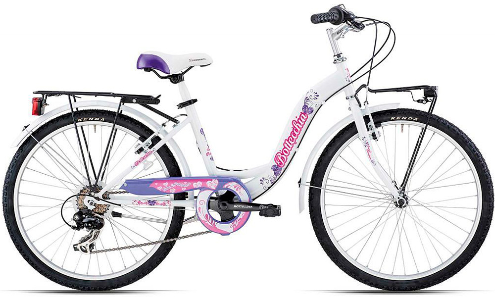 Фотографія Велосипед Bottecchia CTB GIRL 24" (2019) 2019 Біло-фіолетовий