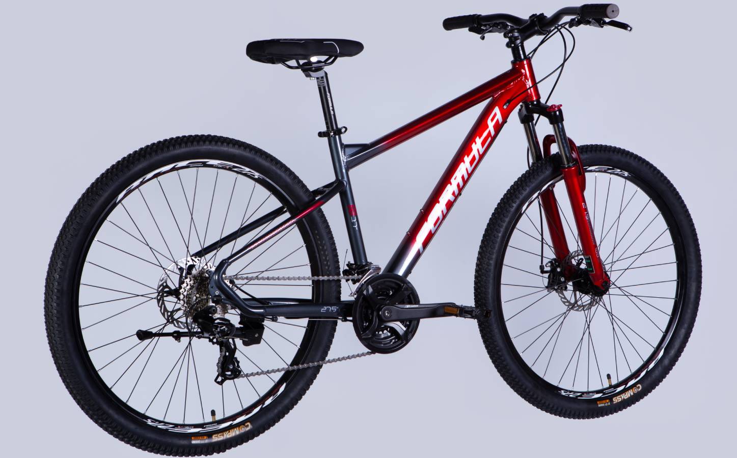 Велосипед Formula F-1 DD 27,5" размер L рама 19" 2025 красно-серый 2 Велосипед Formula F-1 DD 27,5" размер L рама 19" 2025 красно-серый 2