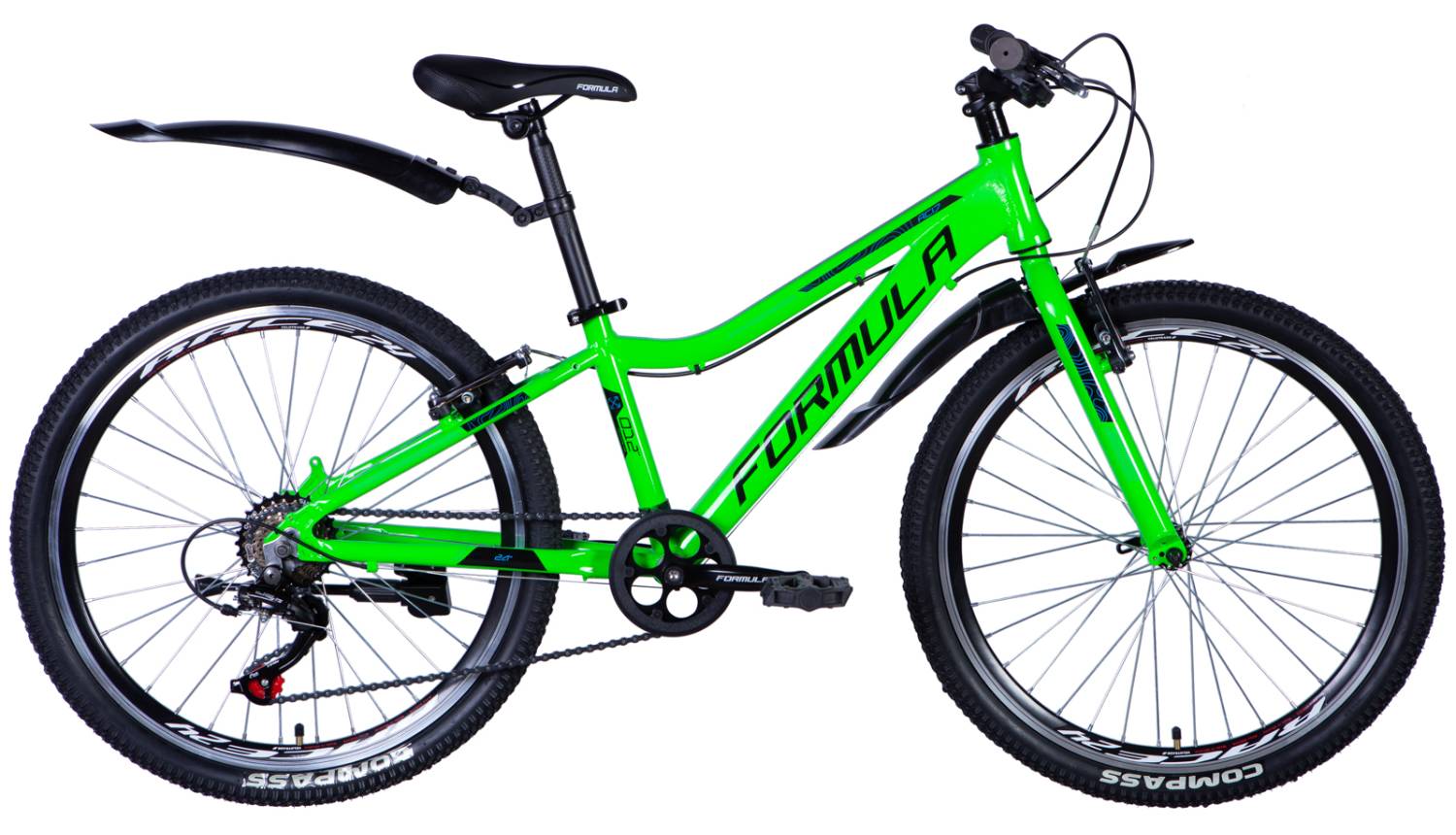 Фотография Велосипед Formula ACID Vbr 24" размер XXS рама 12" 2024 Зеленый 