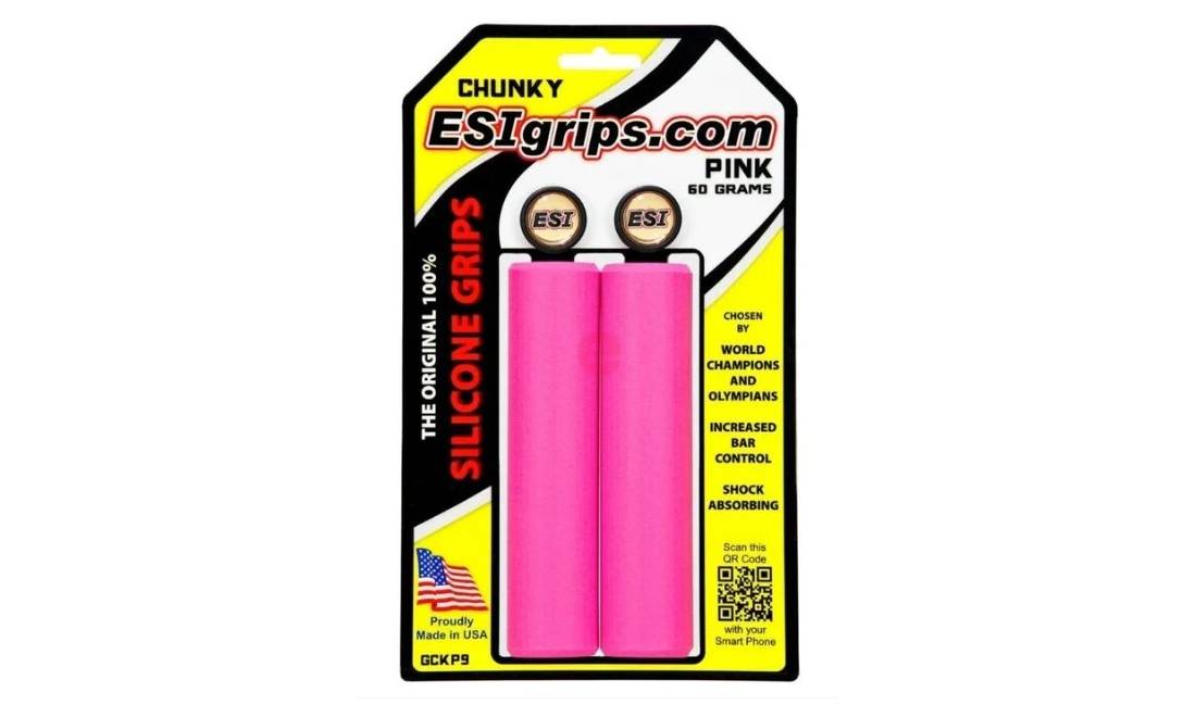 Гріпси ESI Extra Chunky Pink 4 Гріпси ESI Extra Chunky Pink 4