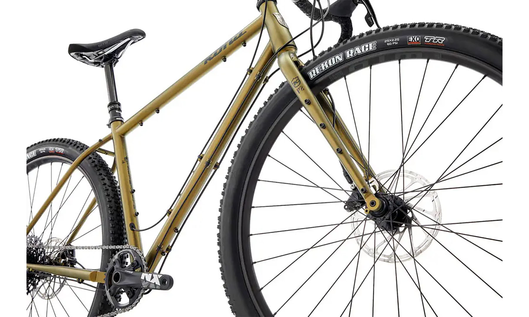 Велосипед гравійний Kona Sutra LTD 29" розмір рами XS (50 cm), 2024, Turismo Olive 9