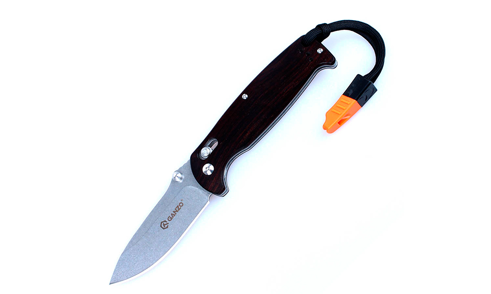 Фотография Складной нож Ganzo G7412-WD2-WS черный