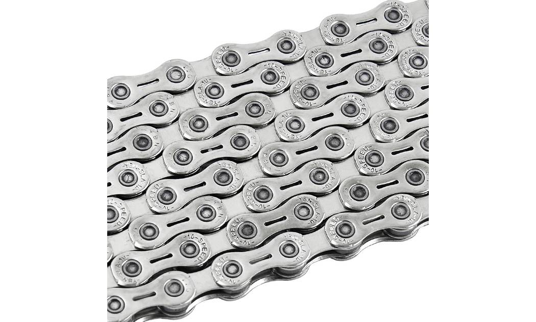 Цепь велосипедная Grey's 10ск. SLA-H10 Silver, 116 звеньев 