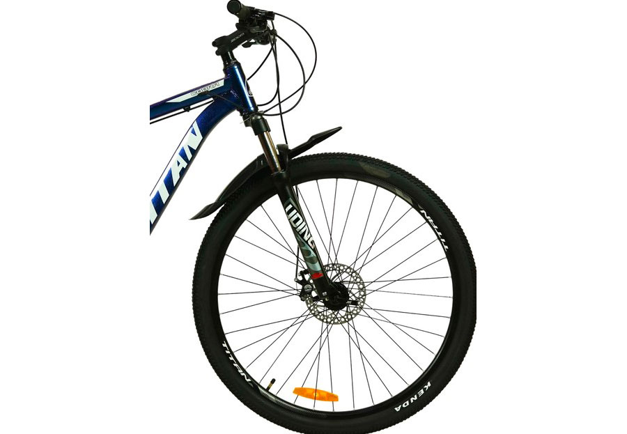 Фотография Велосипед Titan Cobra 29" размер L рама 20 2022 Синий 2