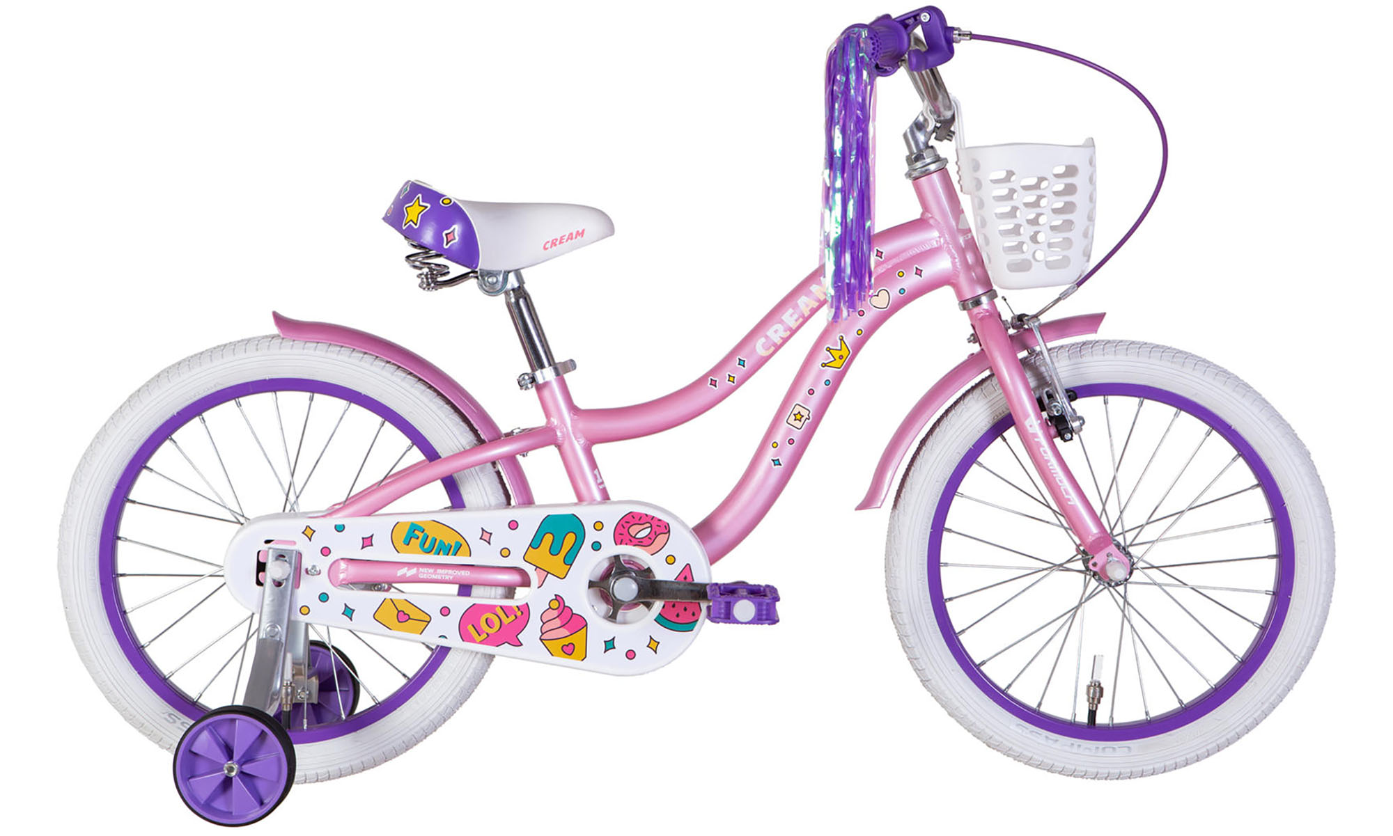 Велосипед Formula Kid CREAM BH 18", размер XXS, рама-9", год 2026, сиреневый