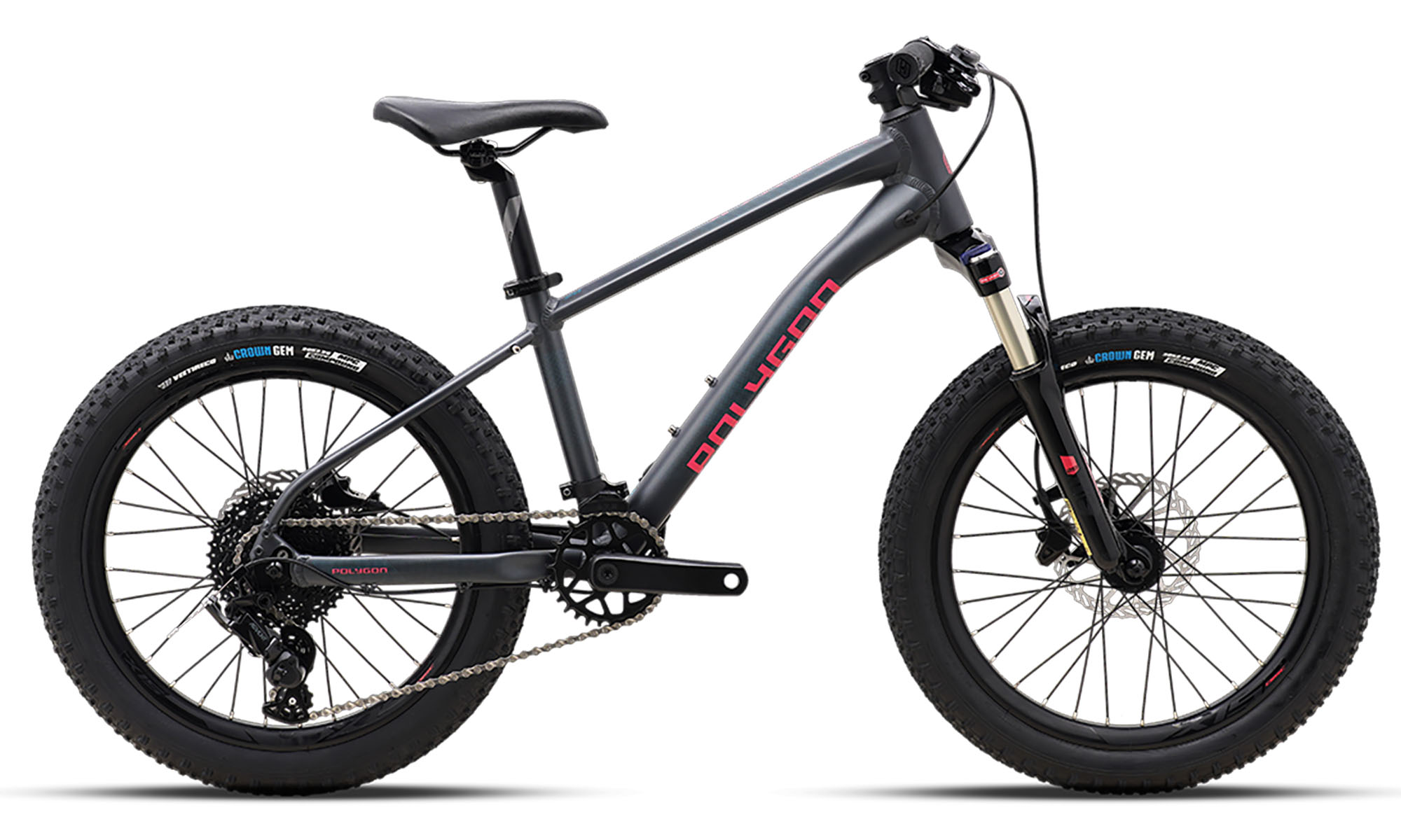 Велосипед POLYGON XTRADA20 20", размер XXS, рама 12, год 2026, темно-серый 