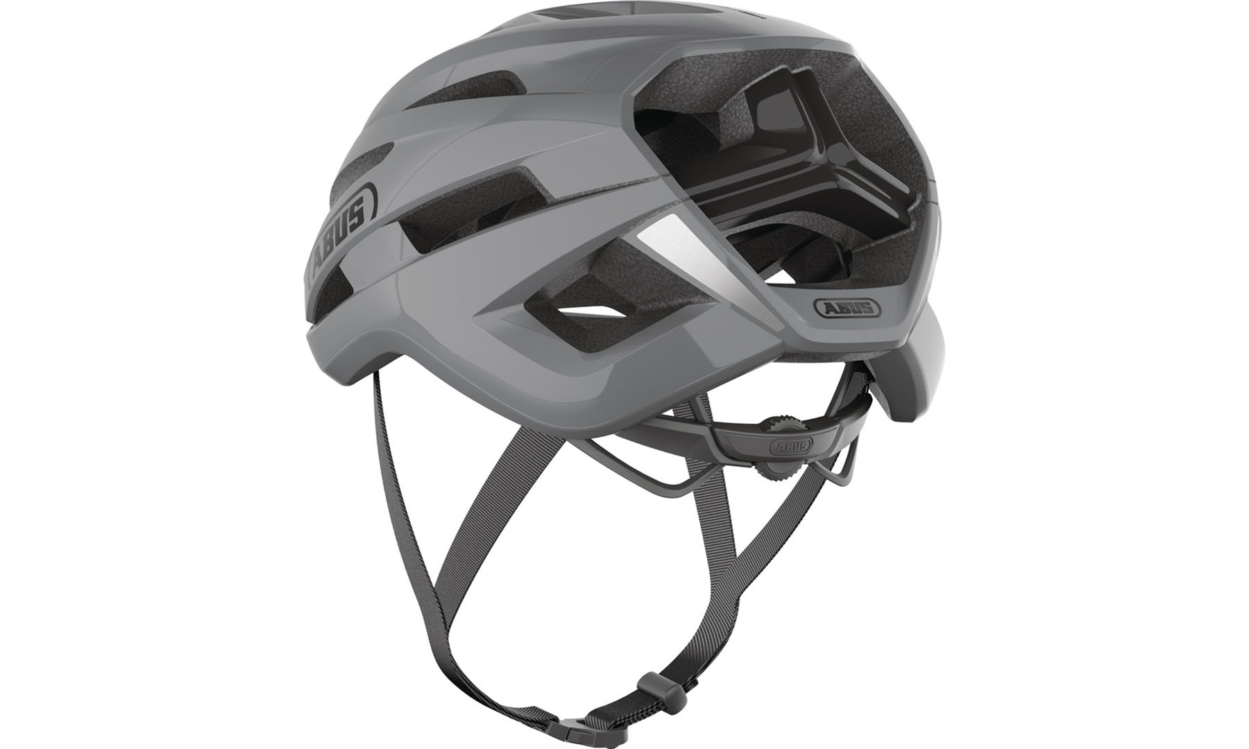 Велошлем спортивный ABUS STORMCHASER ACE race grey, размер M (54-58 см), серый 2