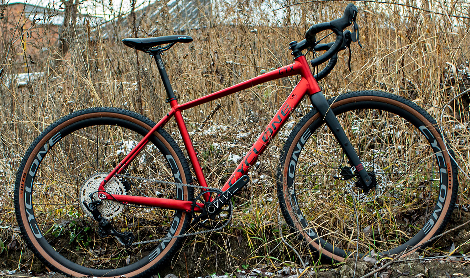 Велосипед Cyclone GTX 28" размер L рама 56 см 2022 Красный 7