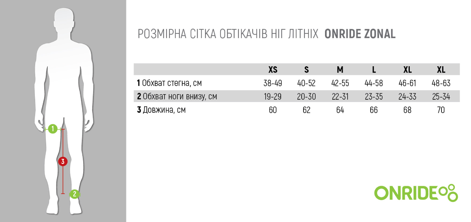 Обтекатели ног летние ONRIDE Zonal М черные 2 Обтекатели ног летние ONRIDE Zonal М черные 2
