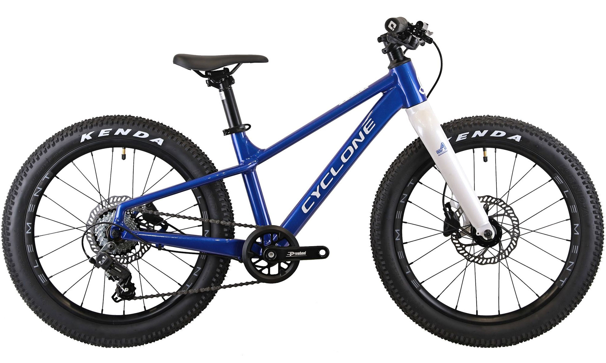 Велосипед CYCLONE PIXEL 20", размер XXS, рама 11", год 2026, сине-белый 