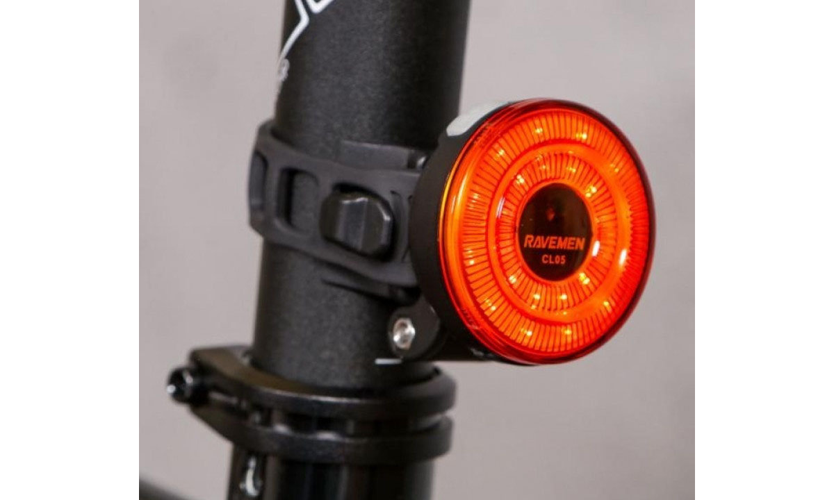 Заднє світло Ravemen CL05 (30 lm, 200 mAh) з датчиком фар 2