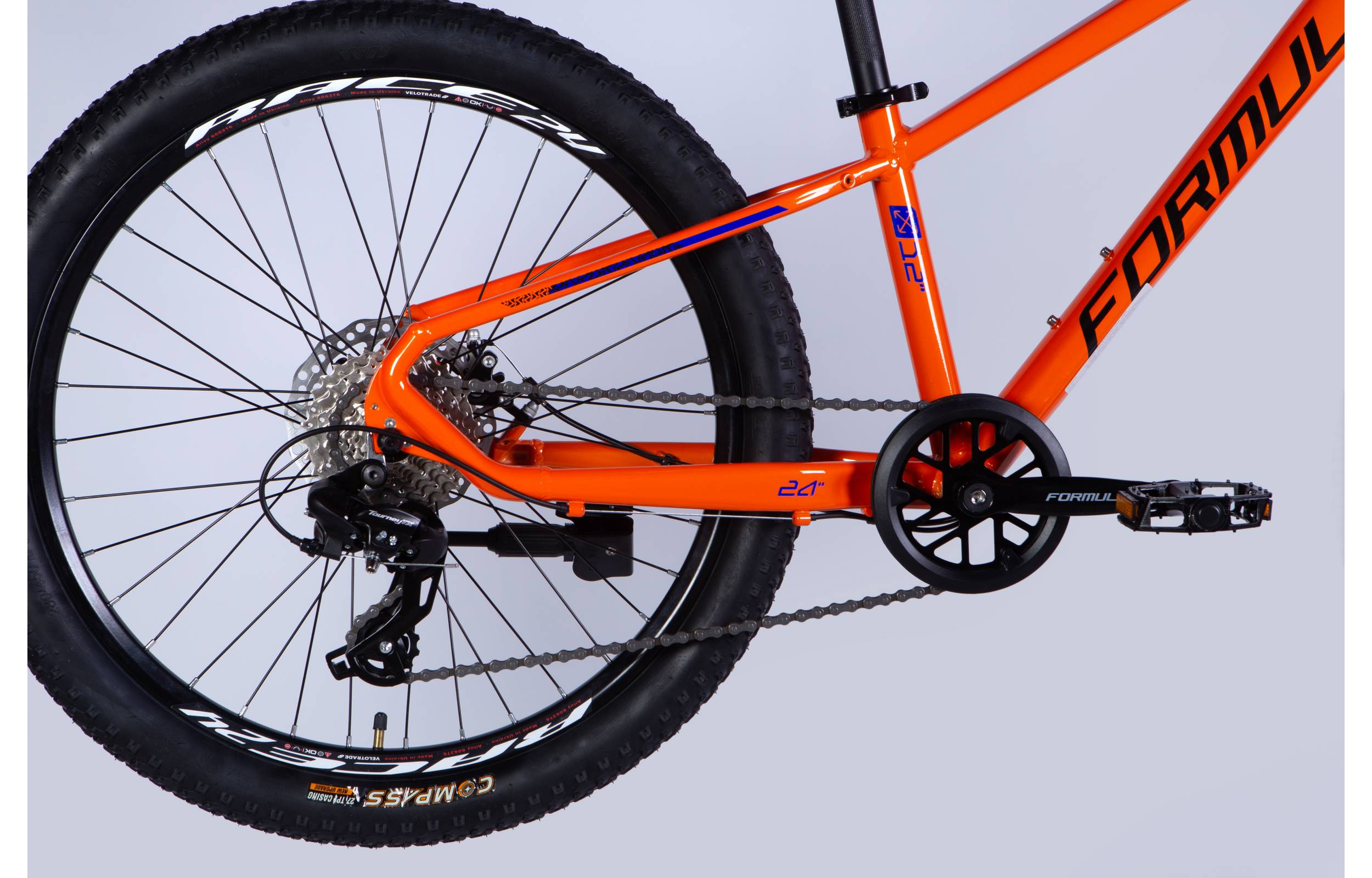 Велосипед Formula THOR DD 24" размер XXS рама 12" 2025 помаранчево-чорний 4 Велосипед Formula THOR DD 24" размер XXS рама 12" 2025 помаранчево-чорний 4