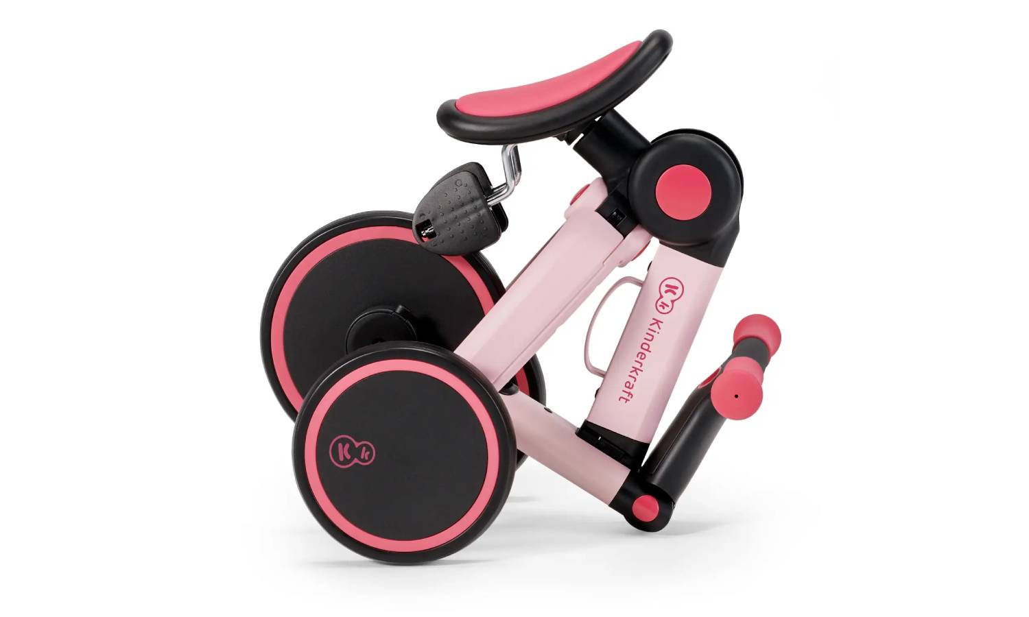 Триколісний велосипед 3 в 1 Kinderkraft 4TRIKE Candy Pink 8