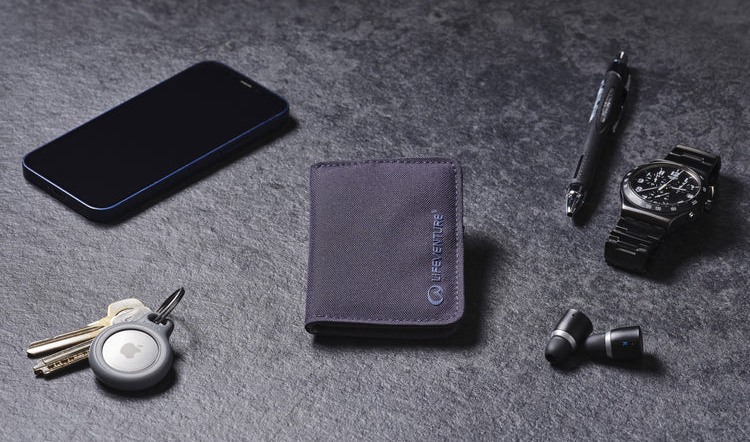 Кошелек Lifeventure Recycled RFID Card Wallet navy 6