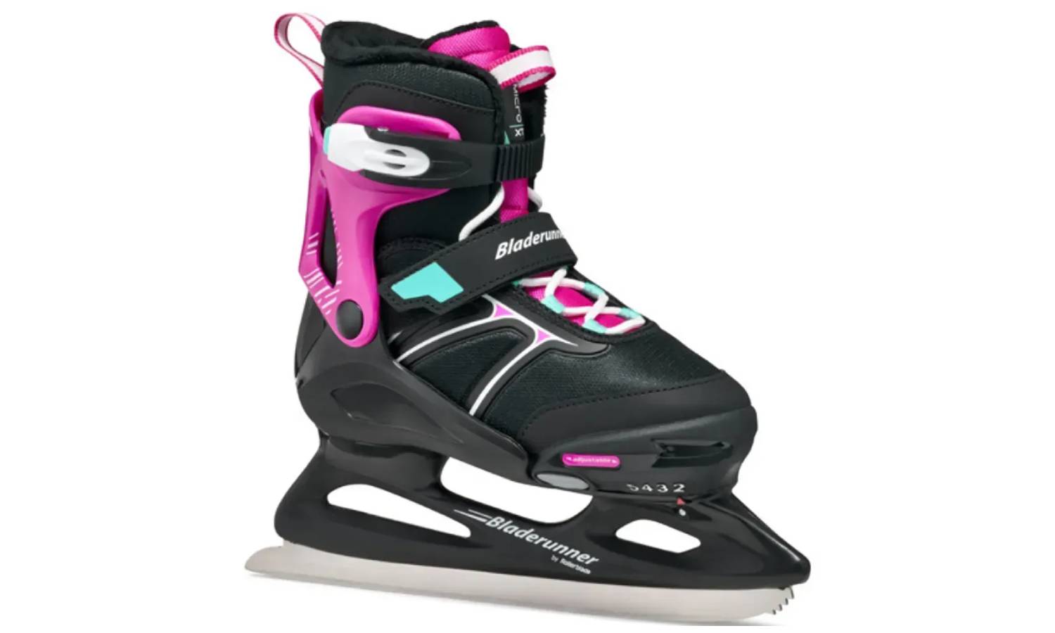 Ледовые коньки Bladerunner  Micro XT Ice G black-fuchsia 36-40 