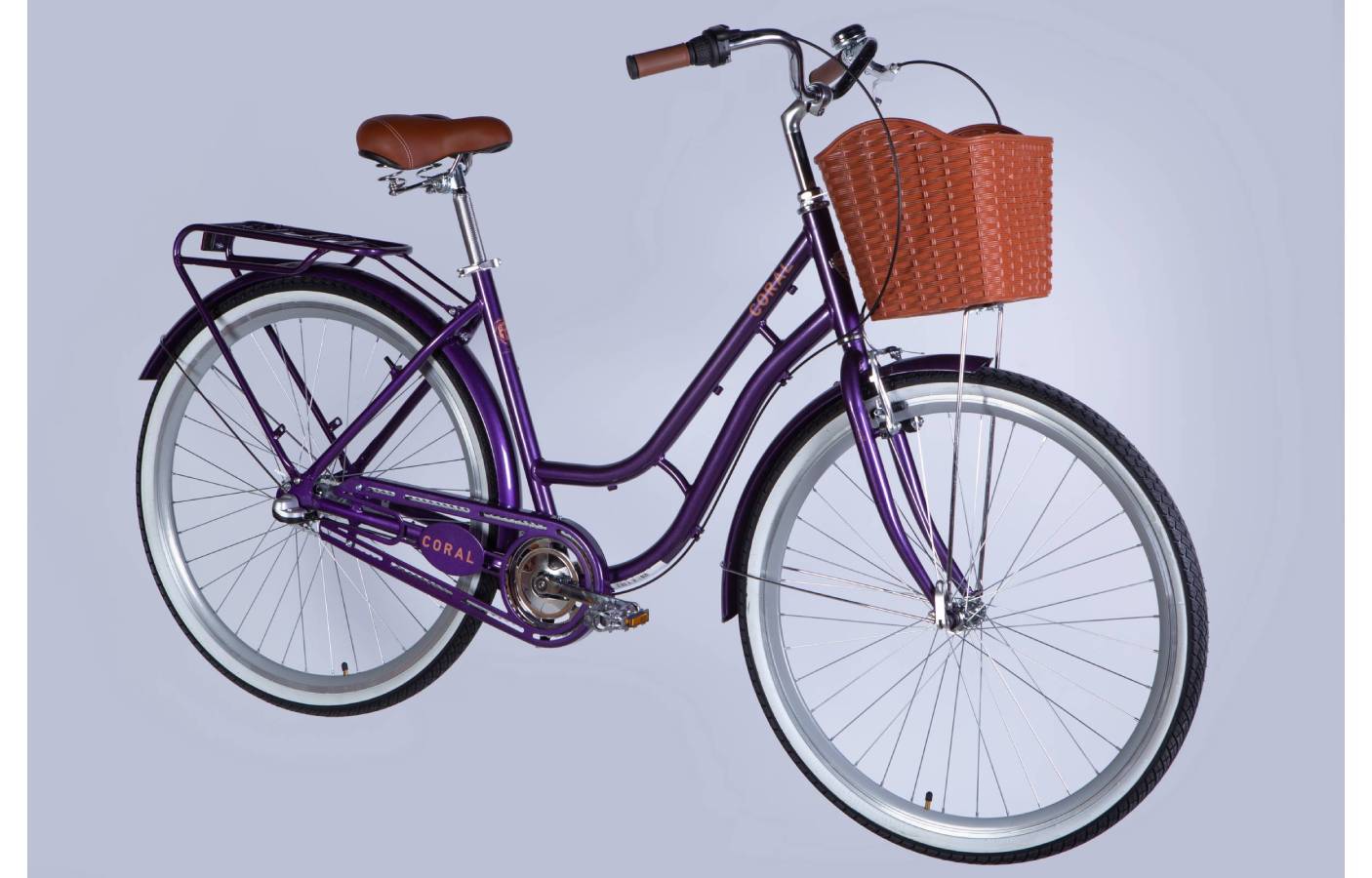 Фотографія Велосипед Dorozhnik CORAL Nexus 28" размер L рама 19" 2025 фиолетовый 5