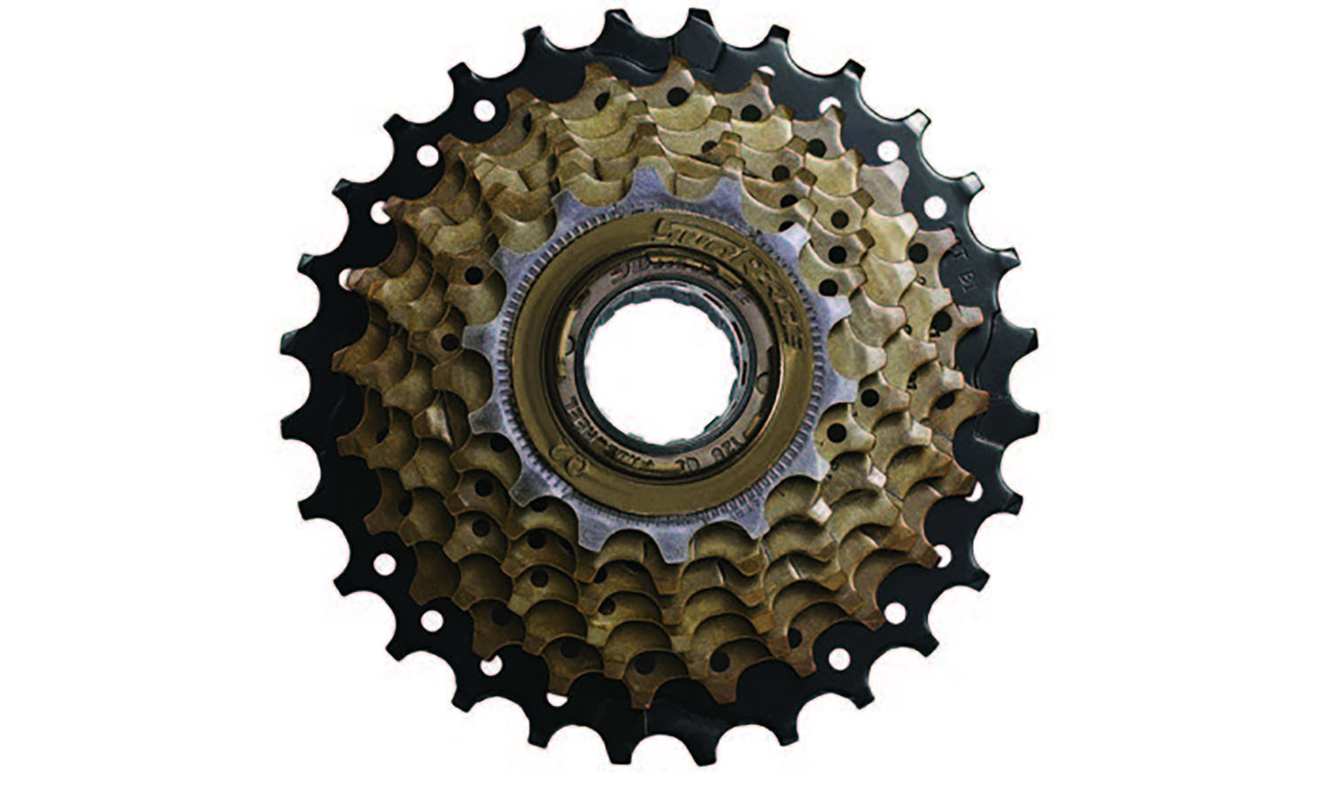 Трещотка SunRace MFM2A 7CS 2, 7 швидкостей, 14-28T, Brown/Black 