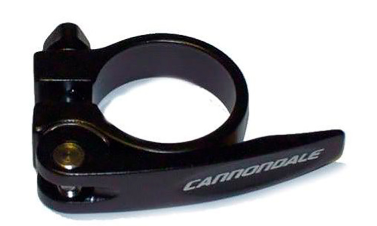 Фотография Подседельный хомут Cannondale QR 34,9 мм  черный