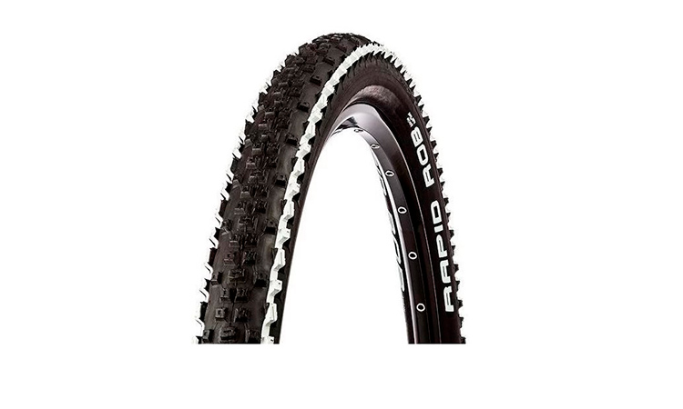 Фотография Покрышка 26x2.25 (57-559) Schwalbe RAPID ROB K-Guard B/WS/B-SK HS425 SBC Черно-белый