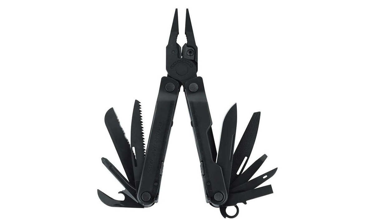 Фотографія Мультинструмент LEATHERMAN Rebar Black, чохол Molle, картонна коробка 4